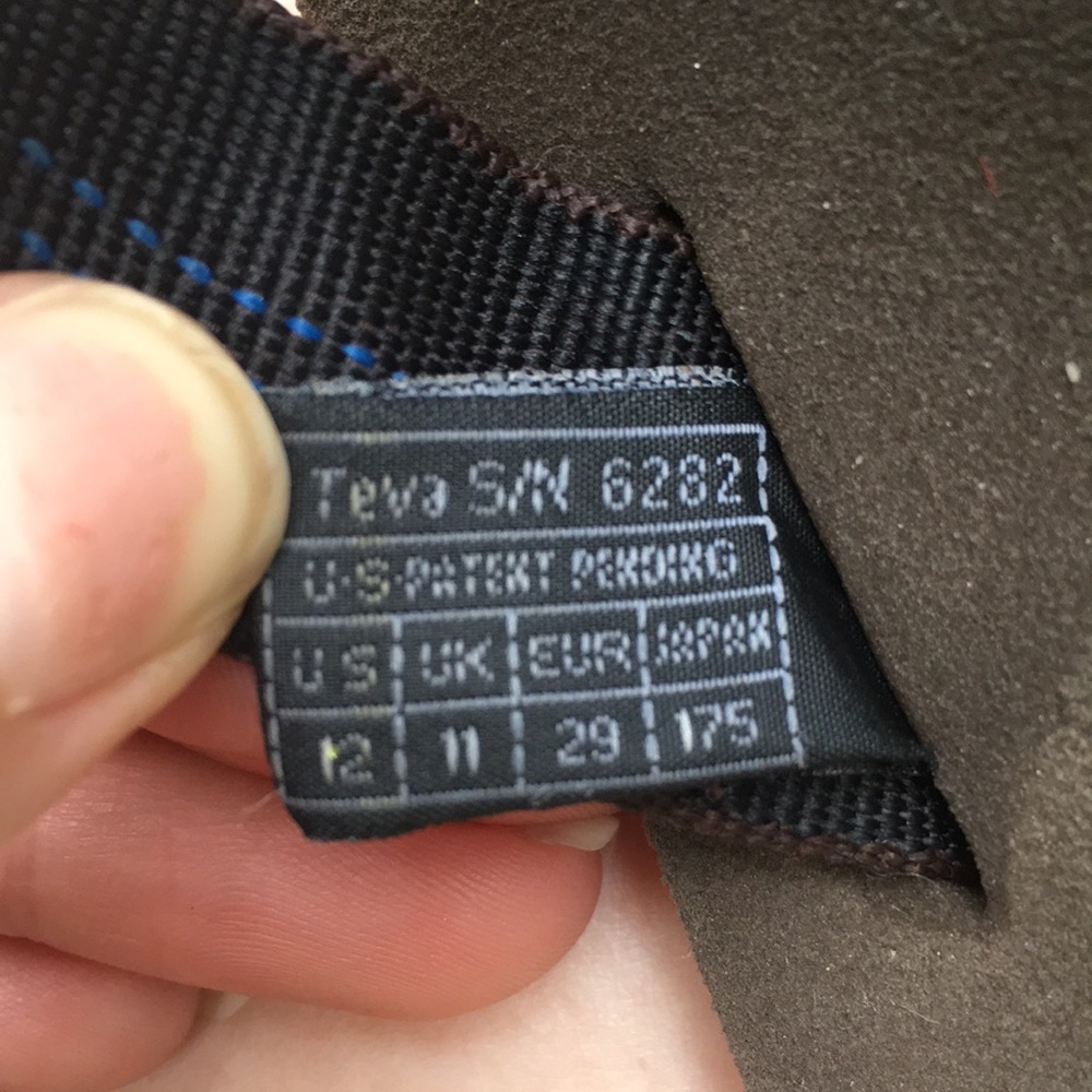 Teva mush Flip Flops - Picture 6 of 8
